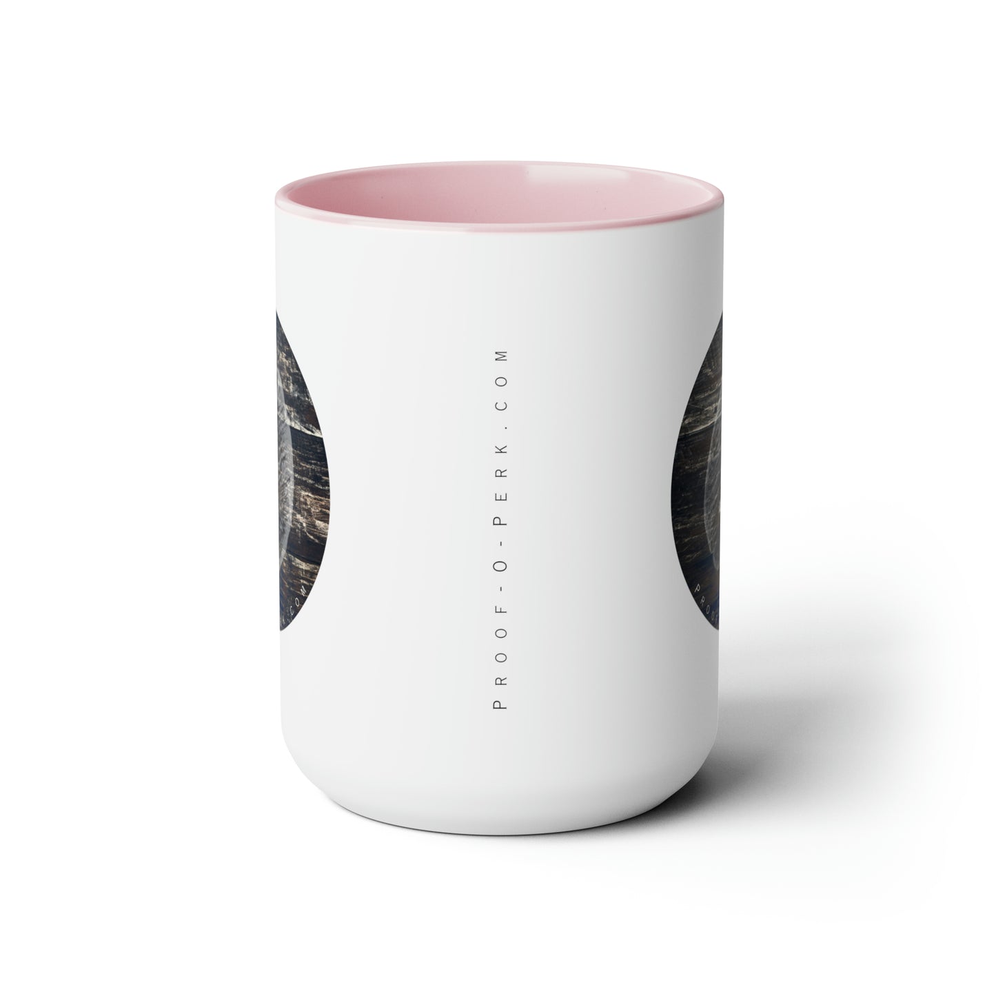Proof-O-Perk Mug, Woody B-Bean