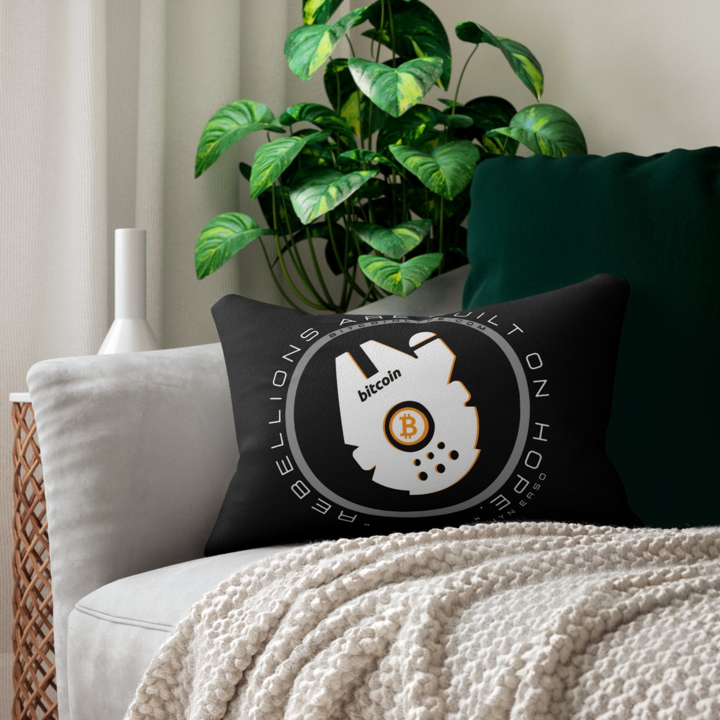 Built on Hope Lumbar Pillow