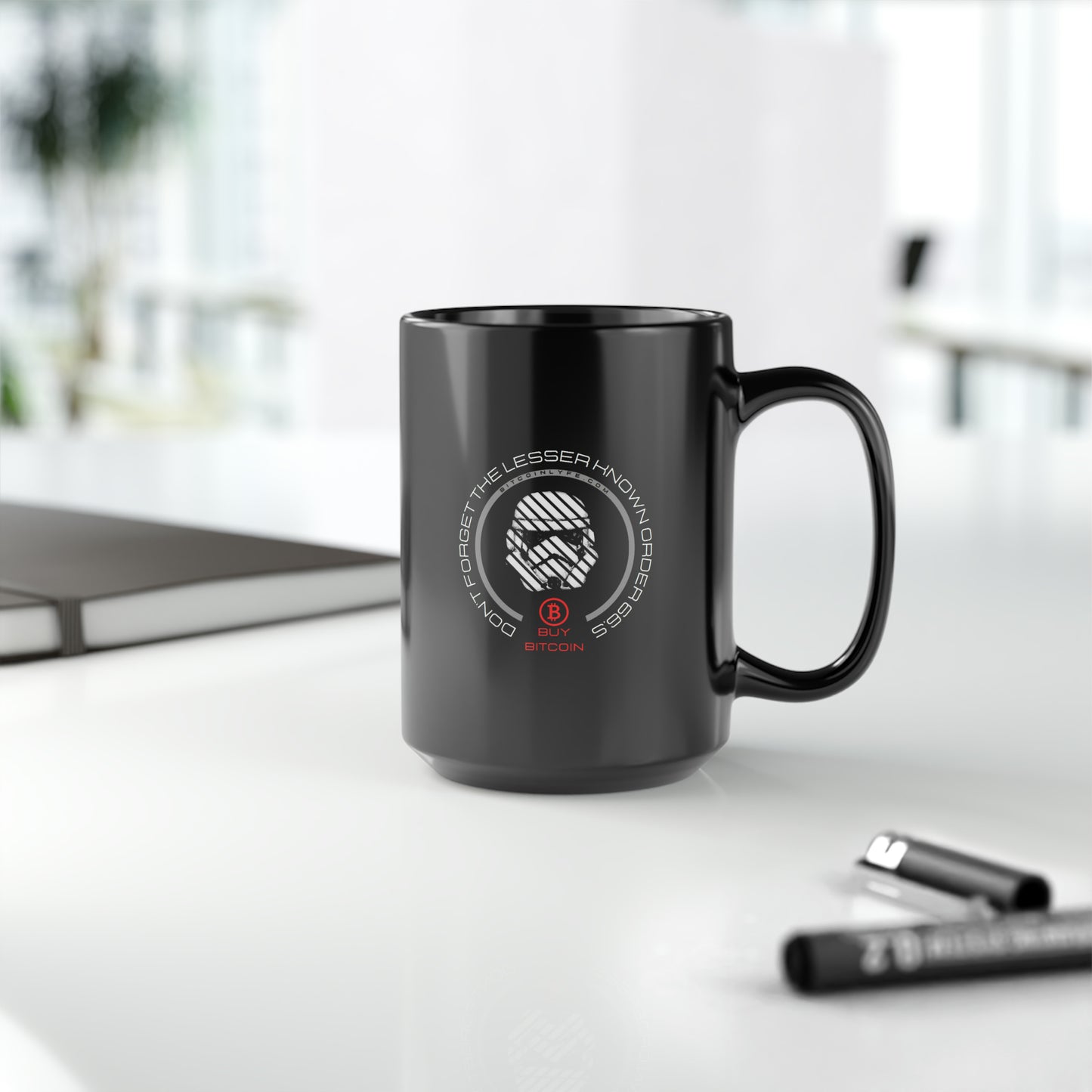 Order 66.5 Black Mug