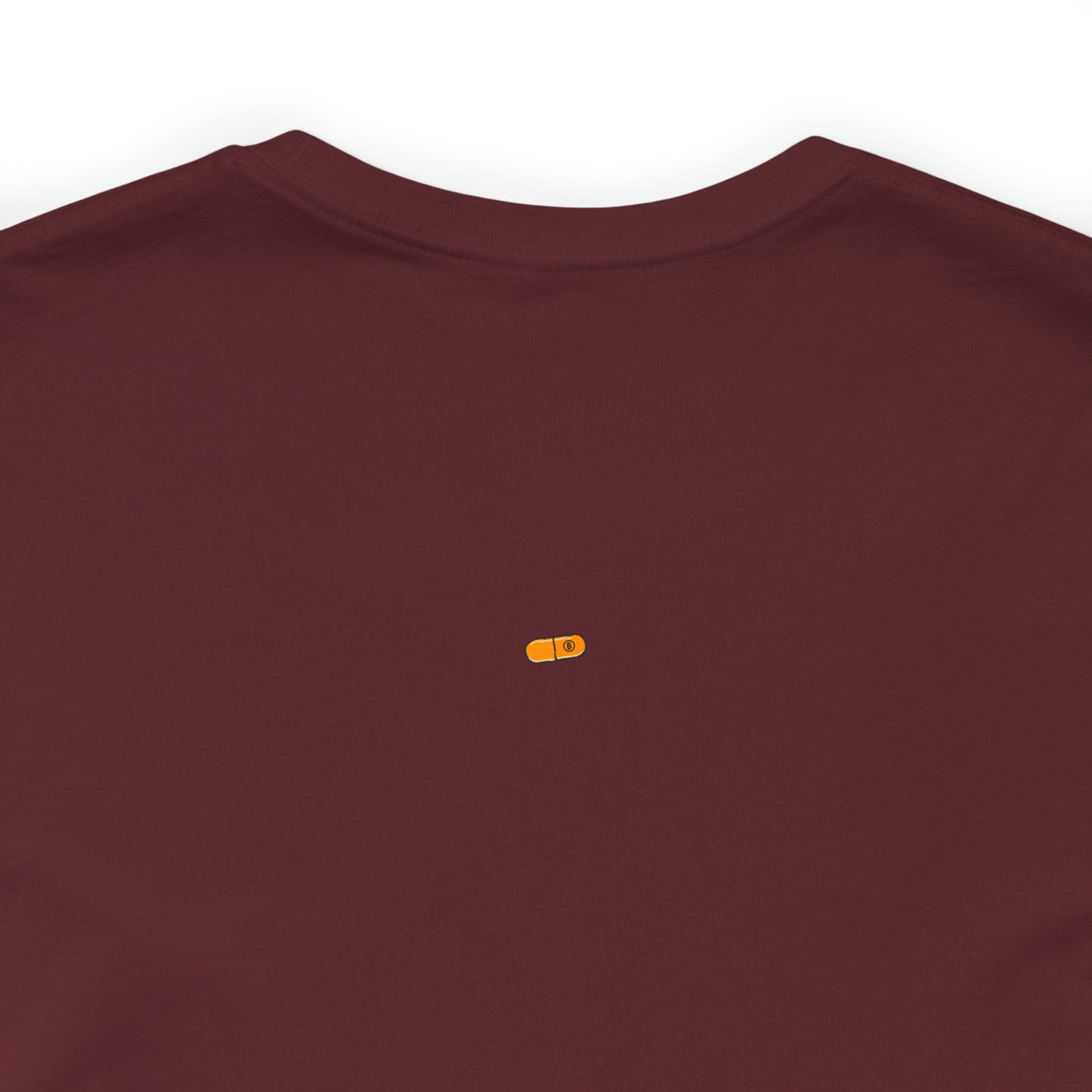 Think Orange Pill Tee - Front+Back Print