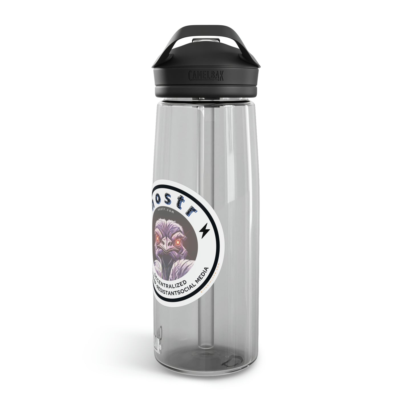 nostr Decentralized Nostrich, CamelBak Eddy® Water Bottle, 20oz\25oz