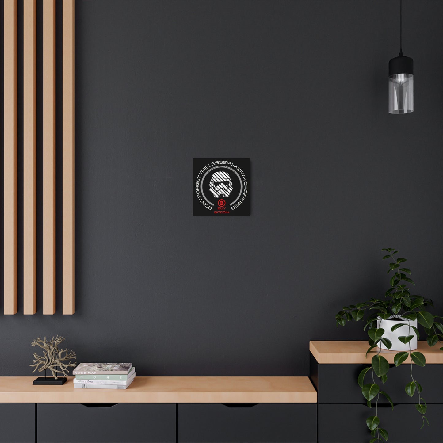 Order 66.5 Metal Art Sign