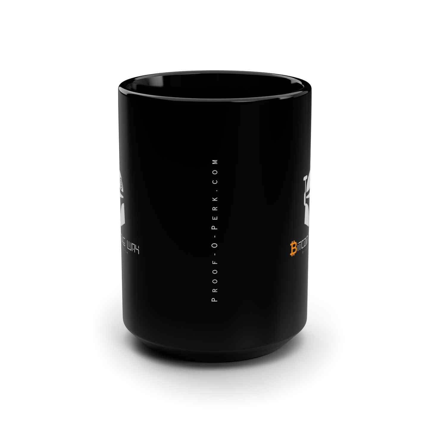 Bitcoin is the Way Black Mug