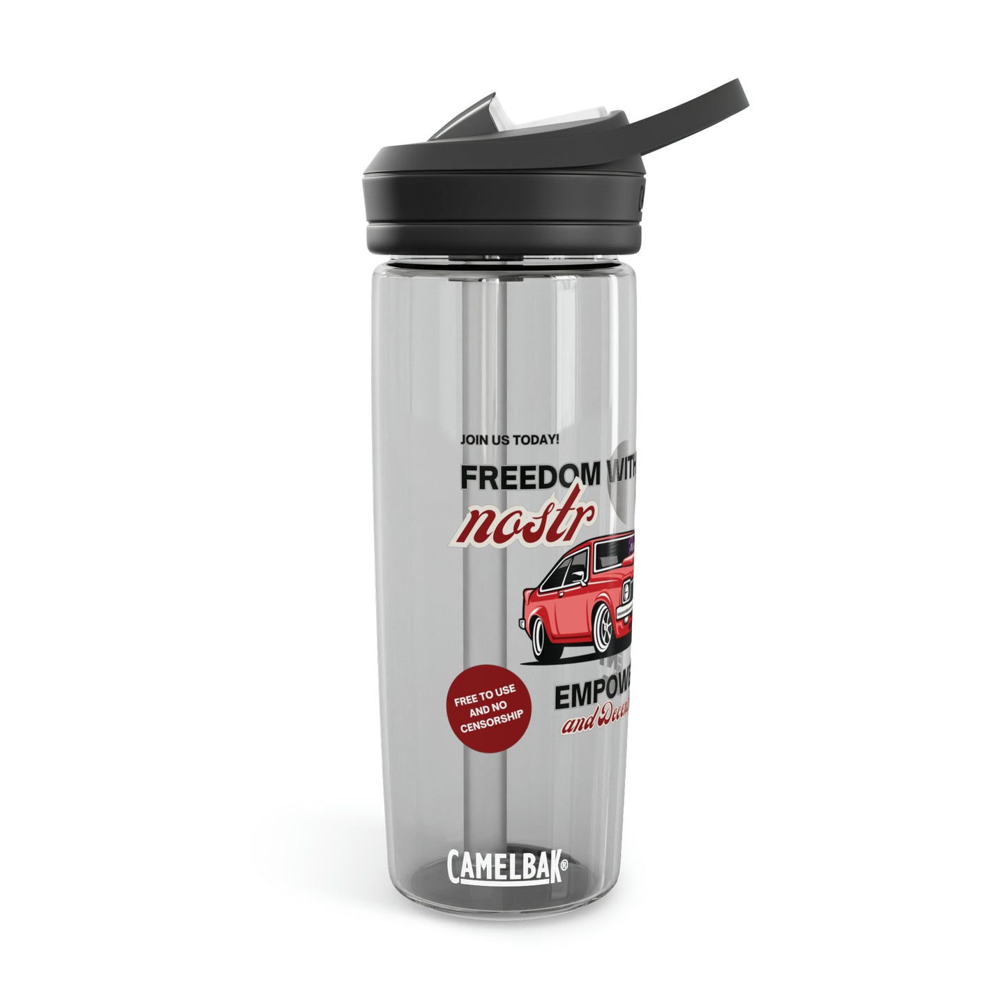 nostr Freedom - Classic, CamelBak Eddy® Water Bottle, 20oz\25oz