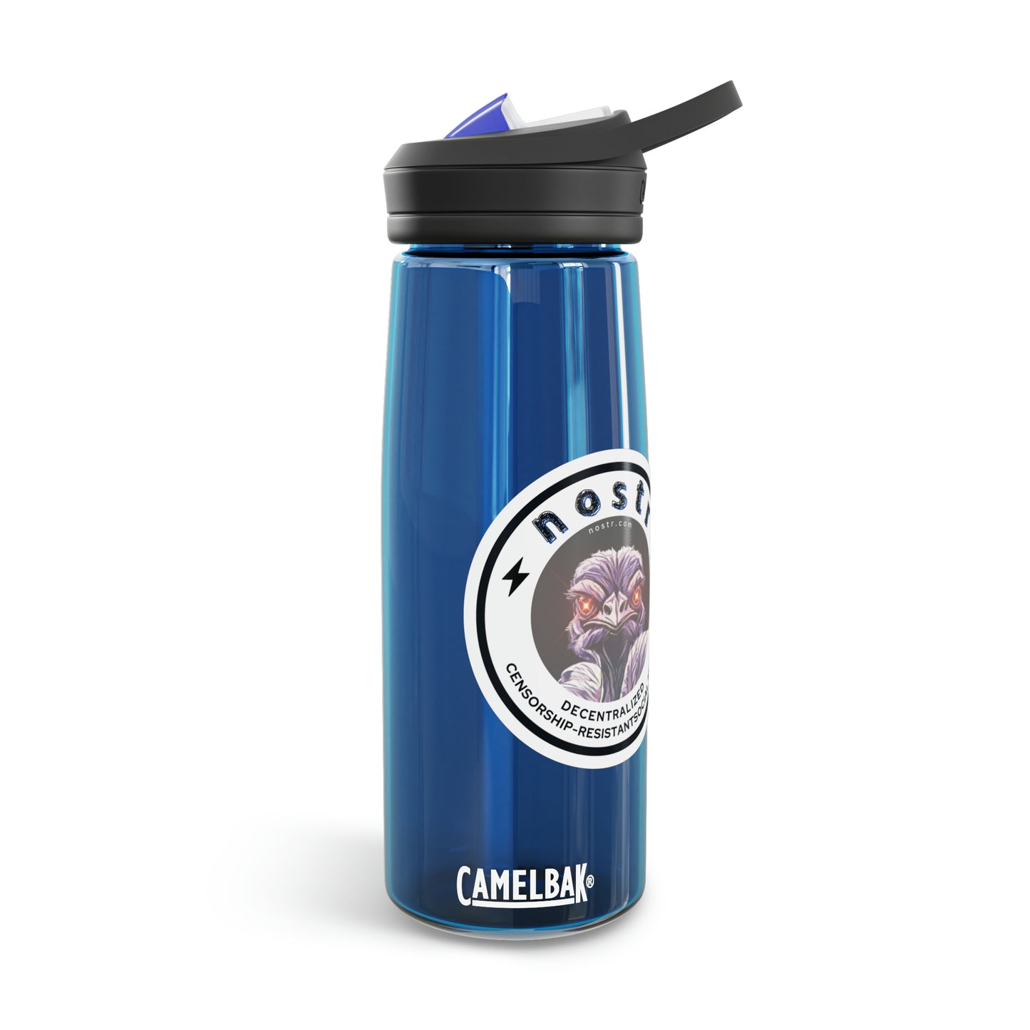 nostr Decentralized Nostrich, CamelBak Eddy® Water Bottle, 20oz\25oz