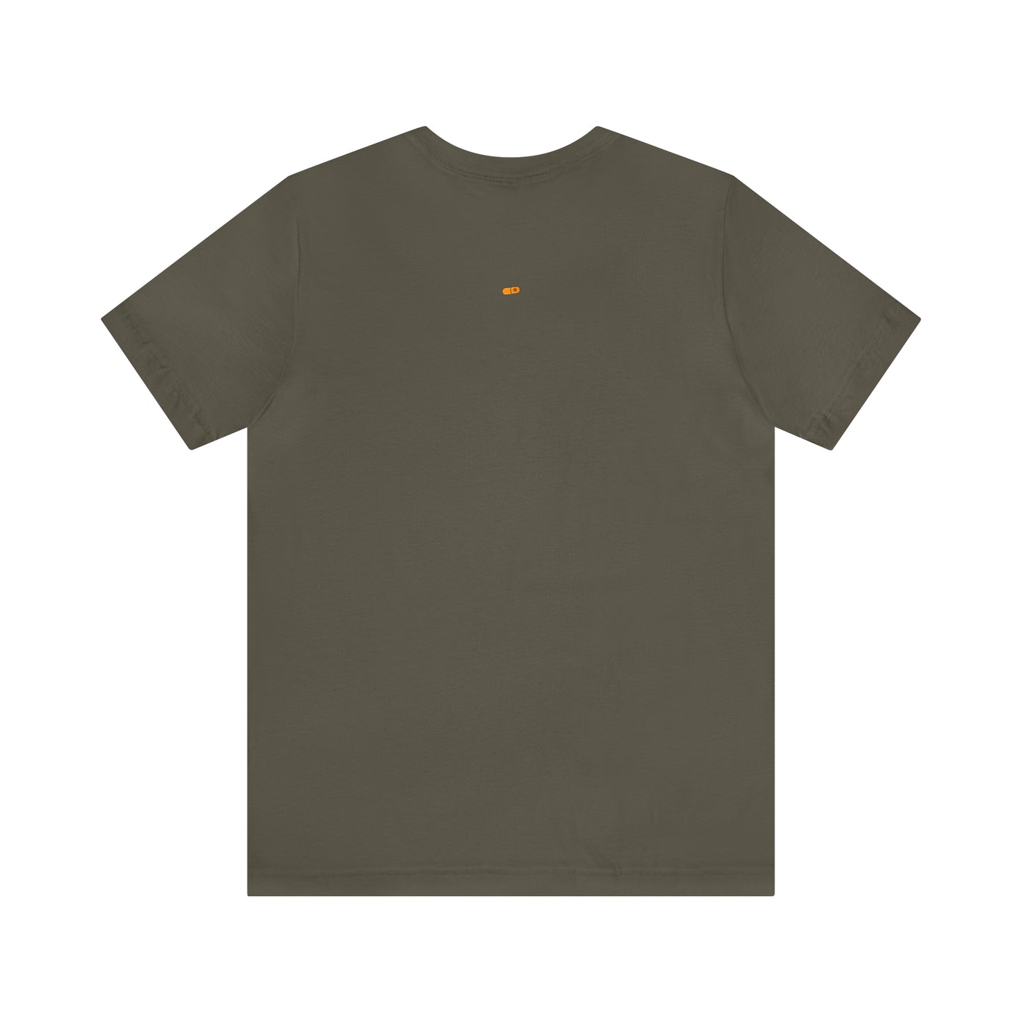 Lever Orange Pill Tee - Front+Back Print