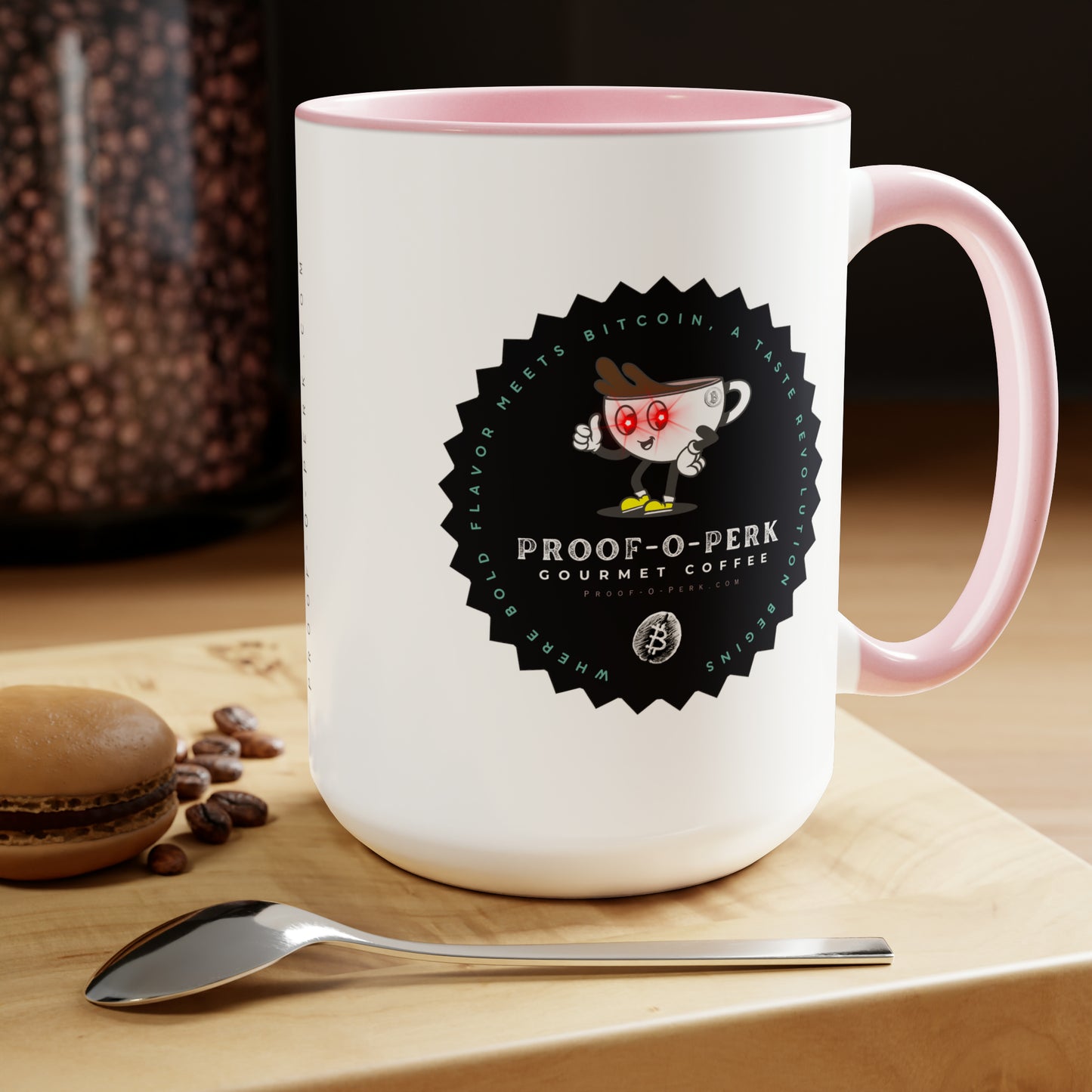 Proof-O-Perk Logo Mug