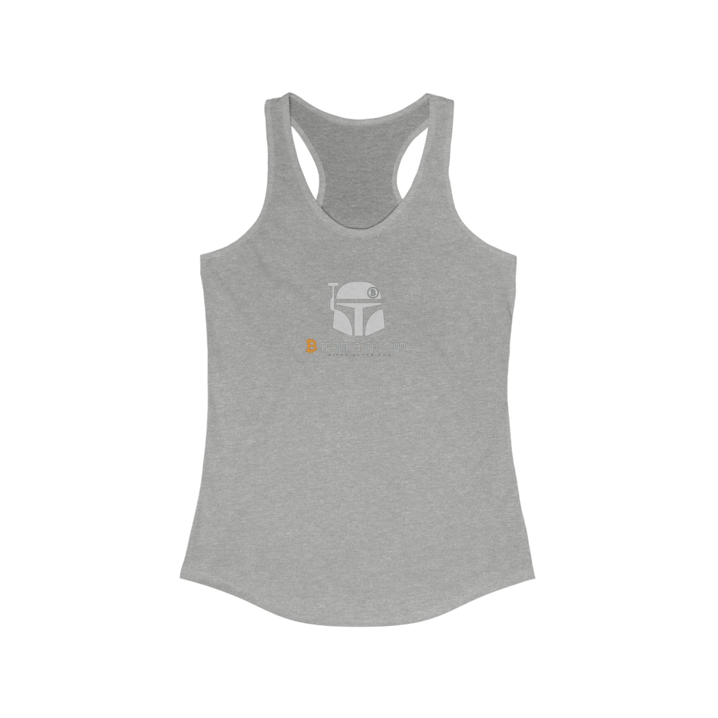 Bitcoin is the Way Racerback Tank