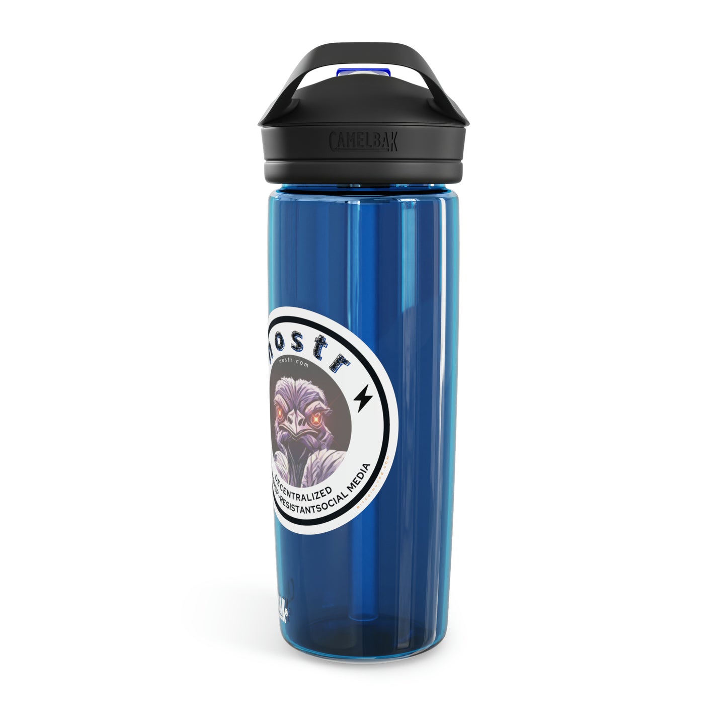 nostr Decentralized Nostrich, CamelBak Eddy® Water Bottle, 20oz\25oz