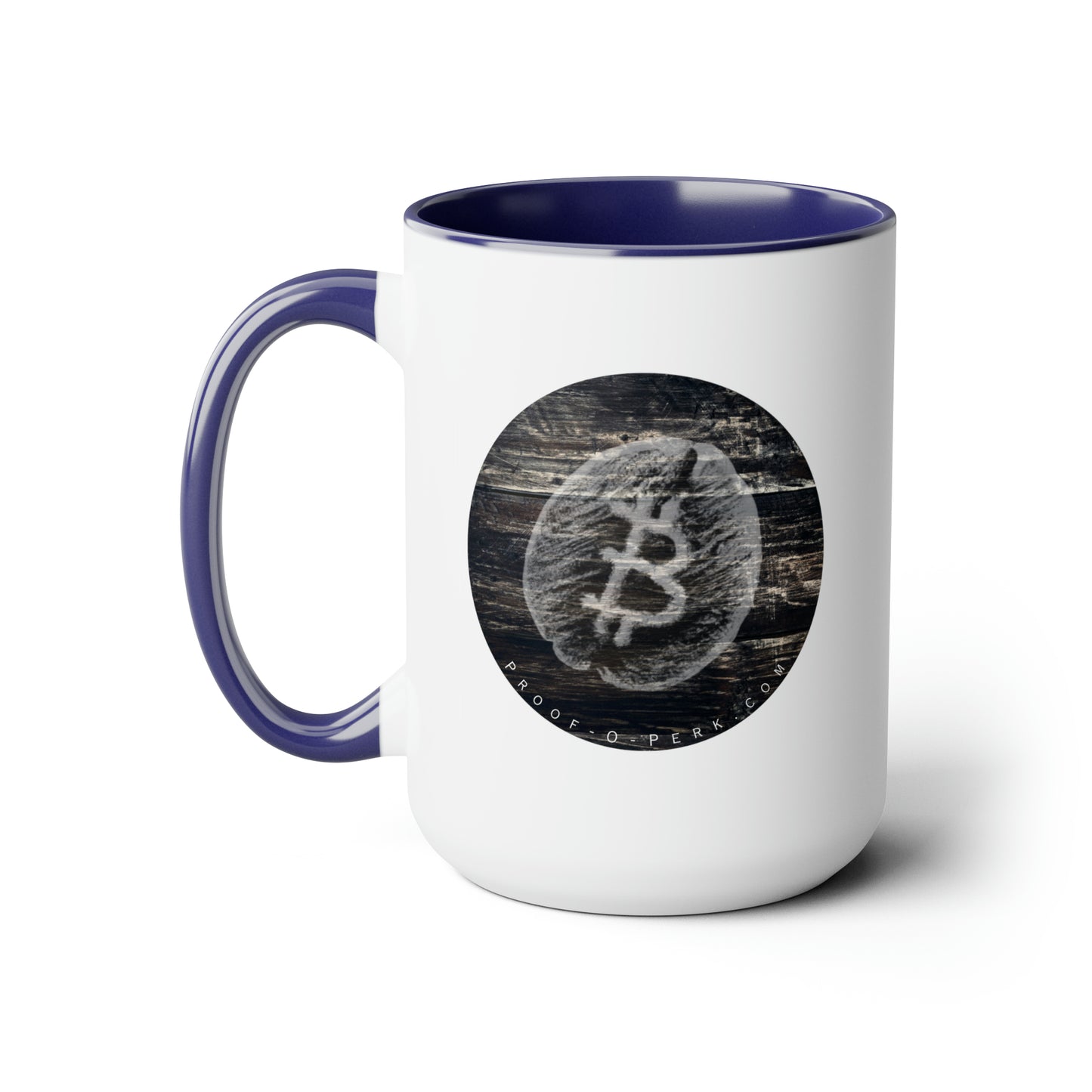 Proof-O-Perk Mug, Woody B-Bean