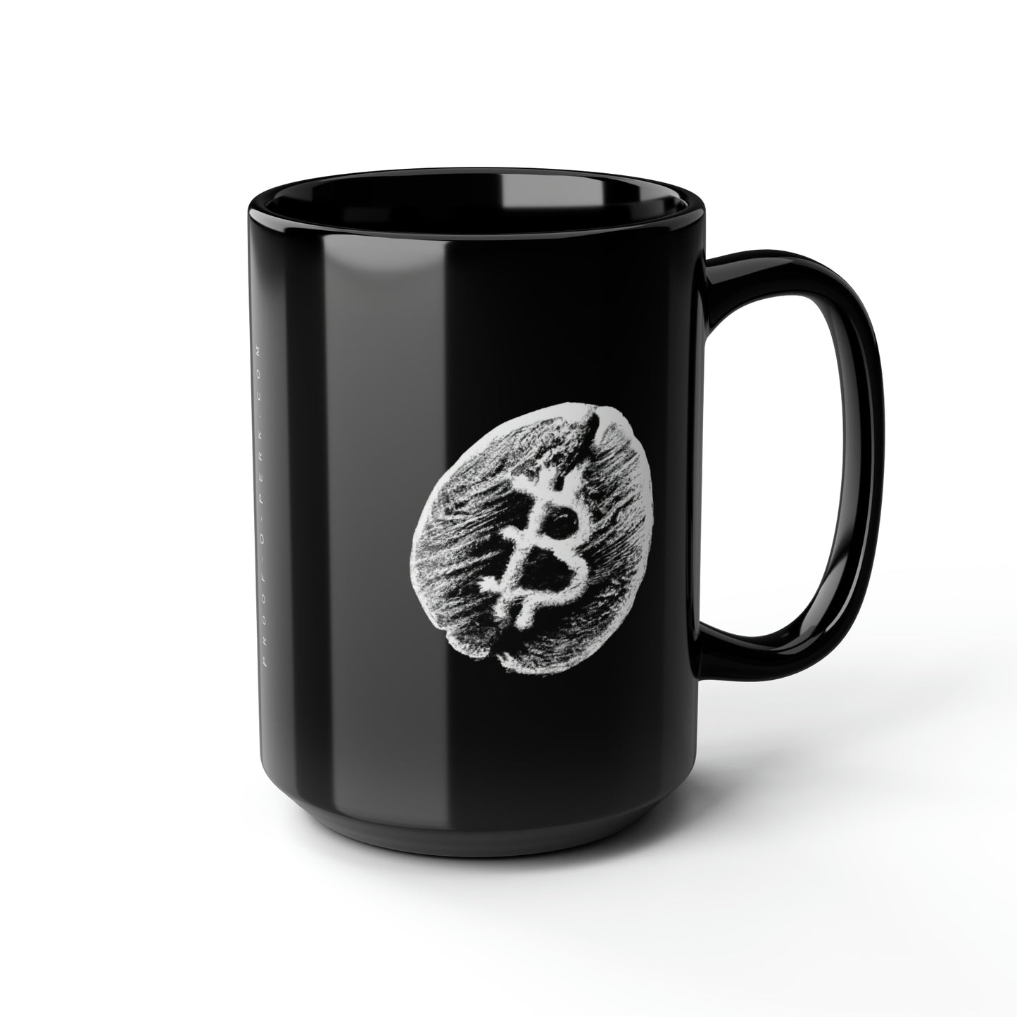 Proof-O-Perk B-Bean Black Mug