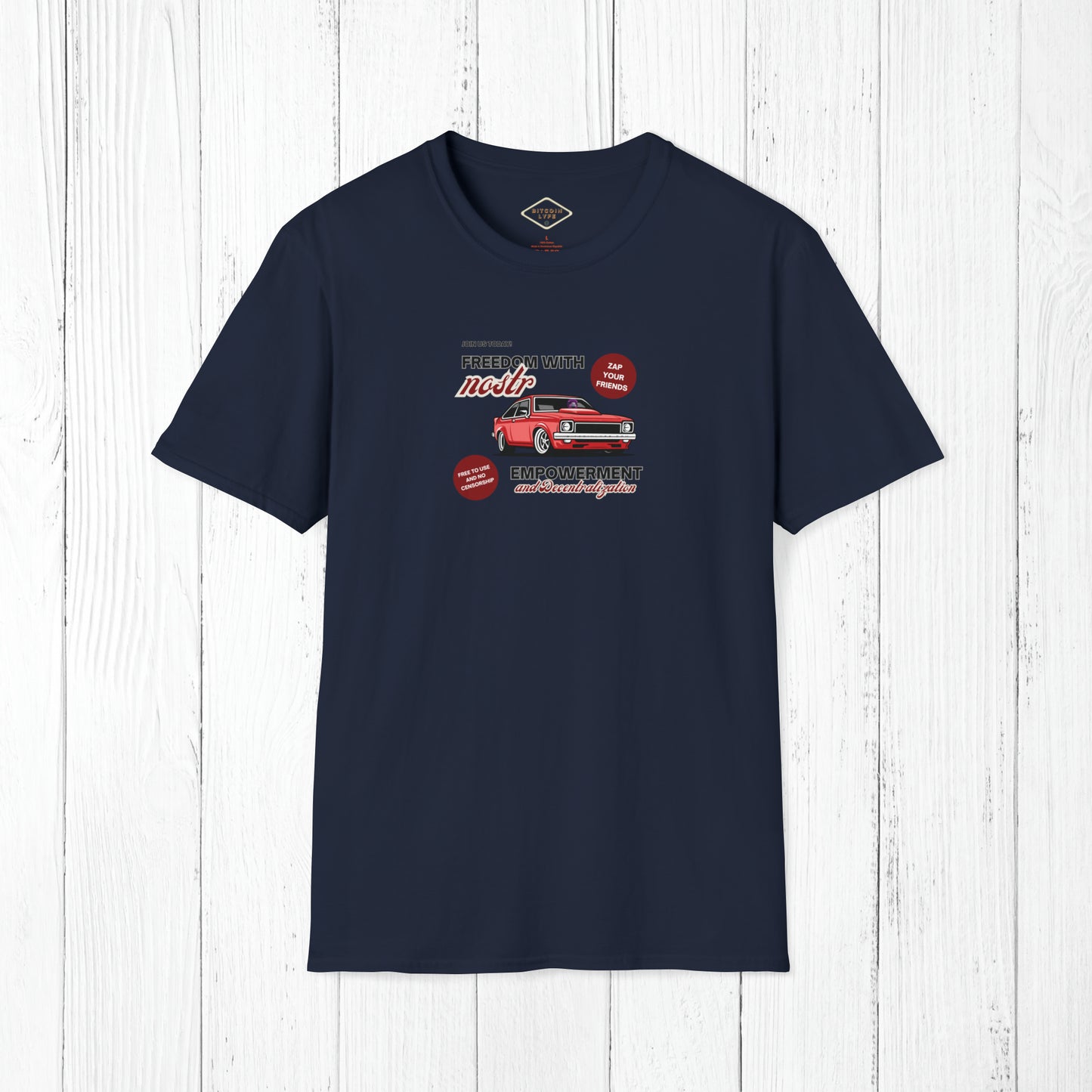 nostr Freedom - Classic, T-Shirt