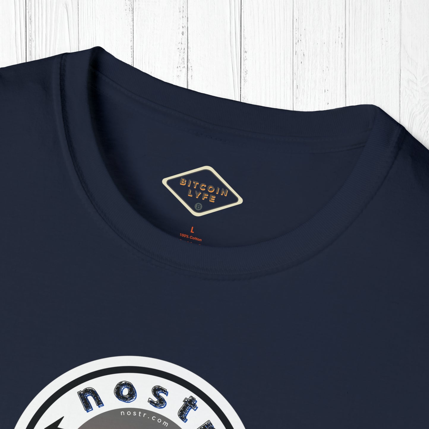 nostr Decentralized Nostrich, T-Shirt