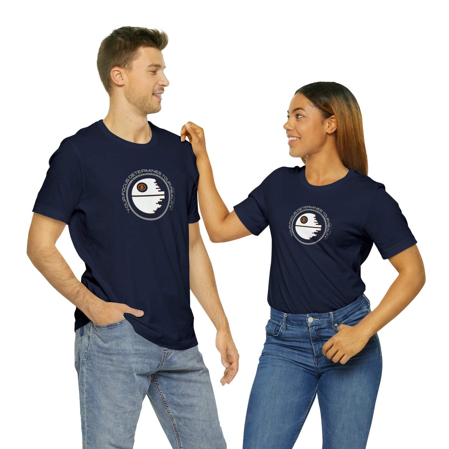 Focus Determines Reality Short Sleeve T-Shirt