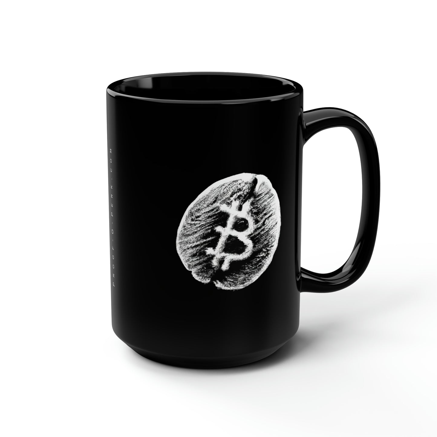 Proof-O-Perk B-Bean Black Mug
