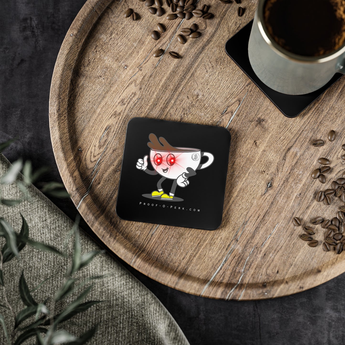 Proof-O-Perk "Bitty" Coasters