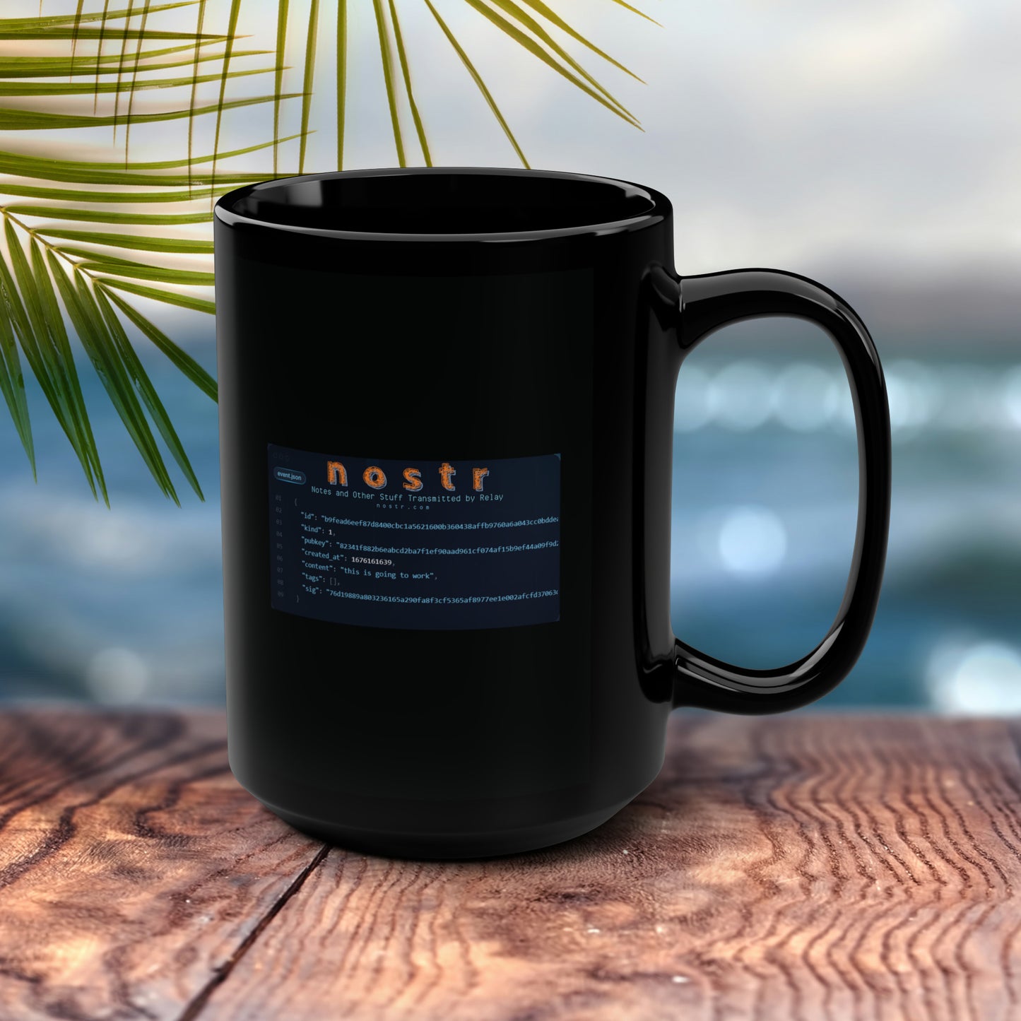 nostr is Going to Work, 15oz Mug
