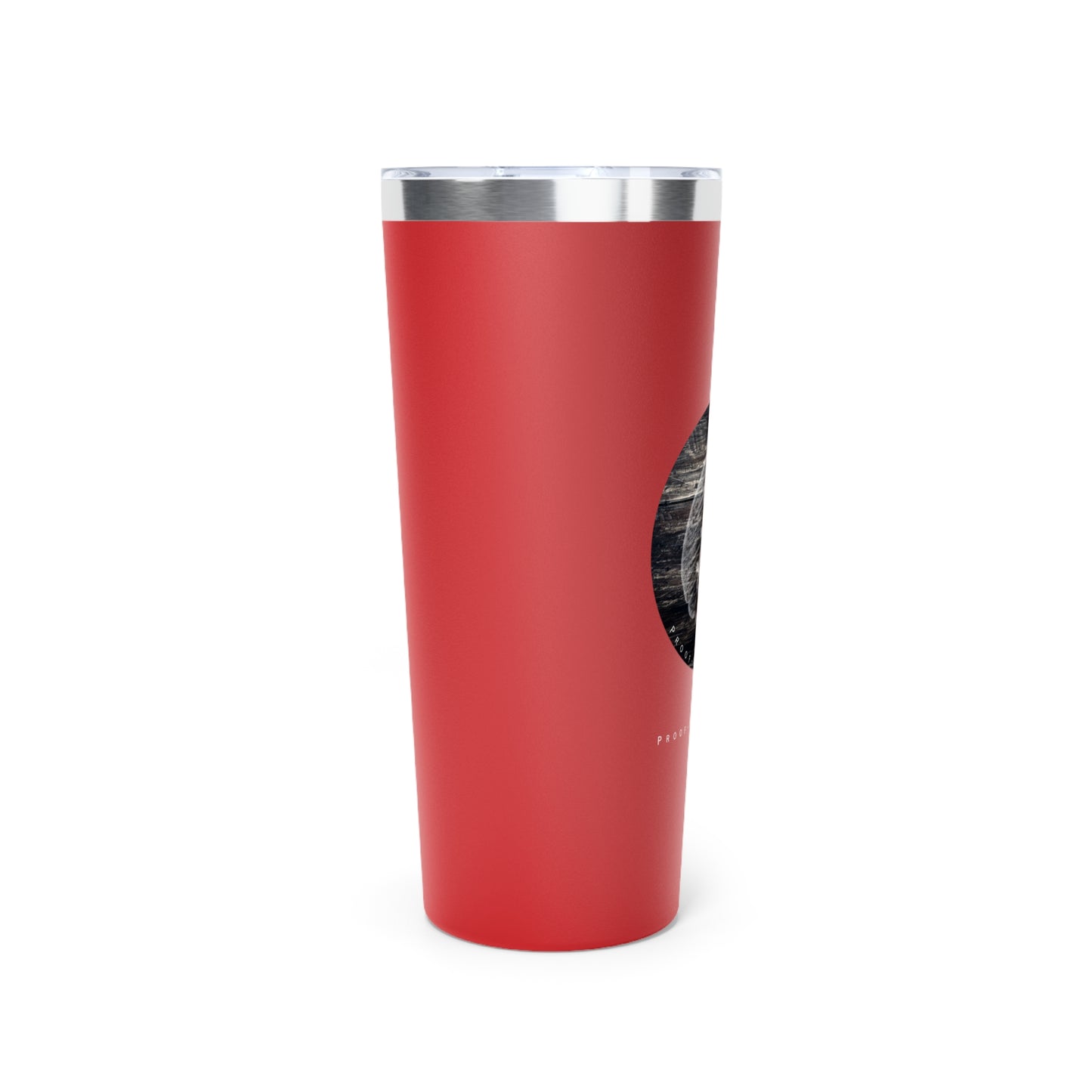 Proof-O-Perk Woody B-Bean Vacuum Insulated Tumbler, 22oz