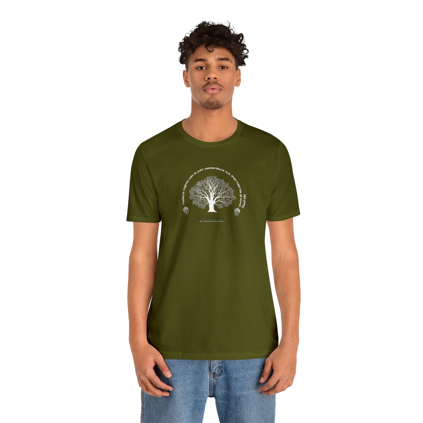 Acorn and Oak Orange Pill Tee - Front+Back Print