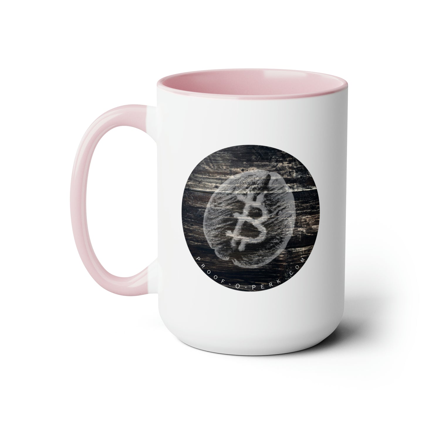 Proof-O-Perk Mug, Woody B-Bean