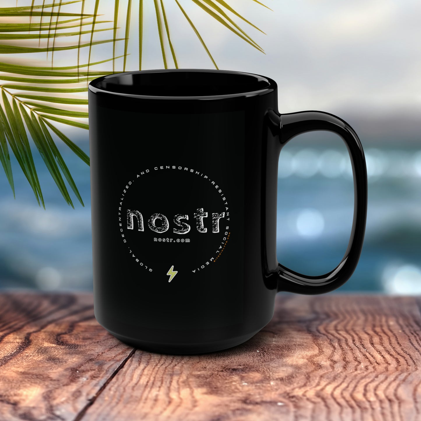 nostr...notes and stuff, 15oz Mug