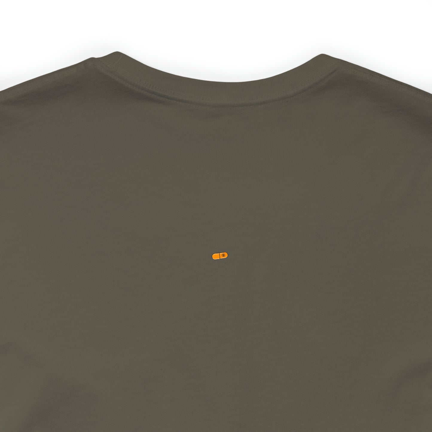 Already Here Orange Pill Tee - Front+Back Print