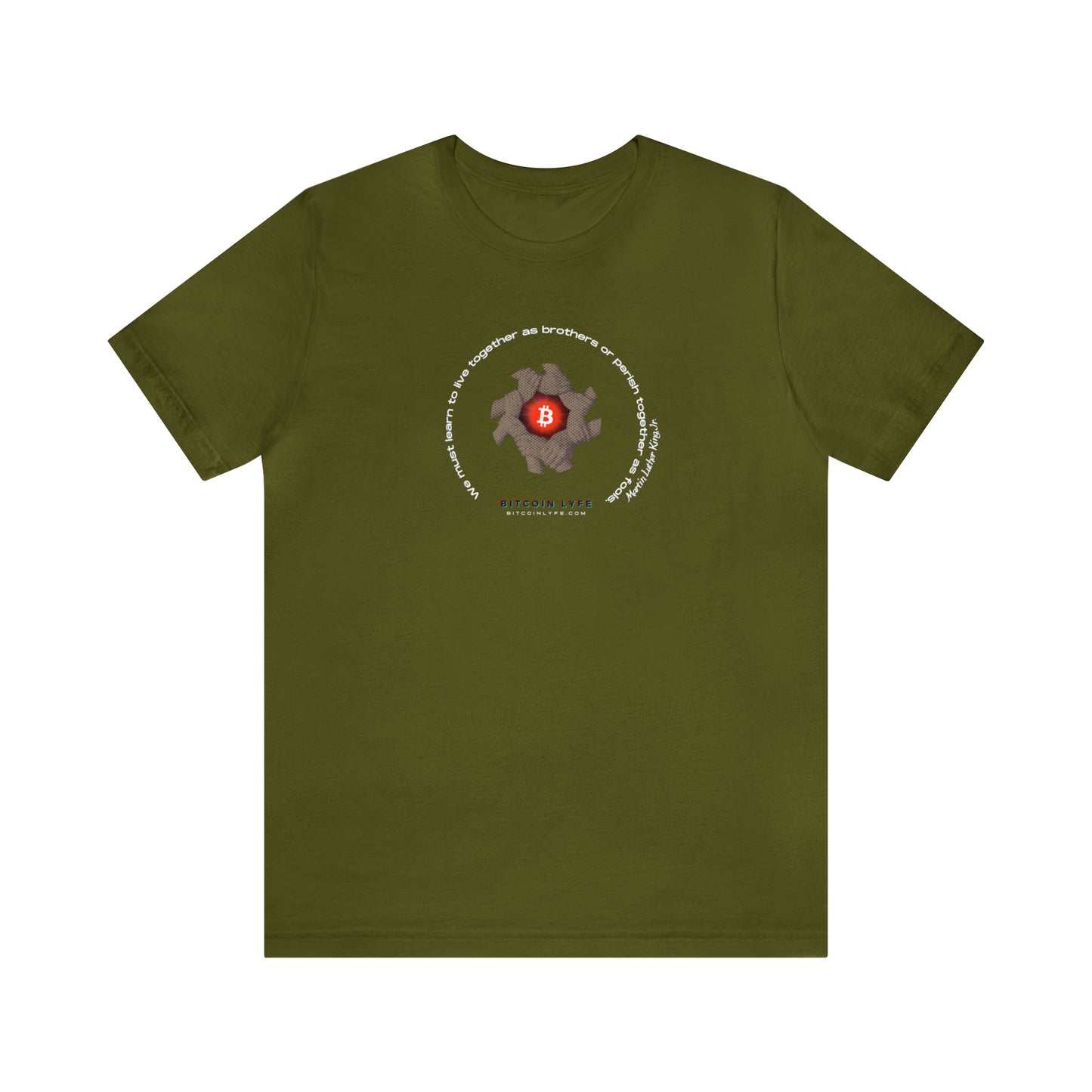 Brothers Orange Pill Tee - Front+Back Print