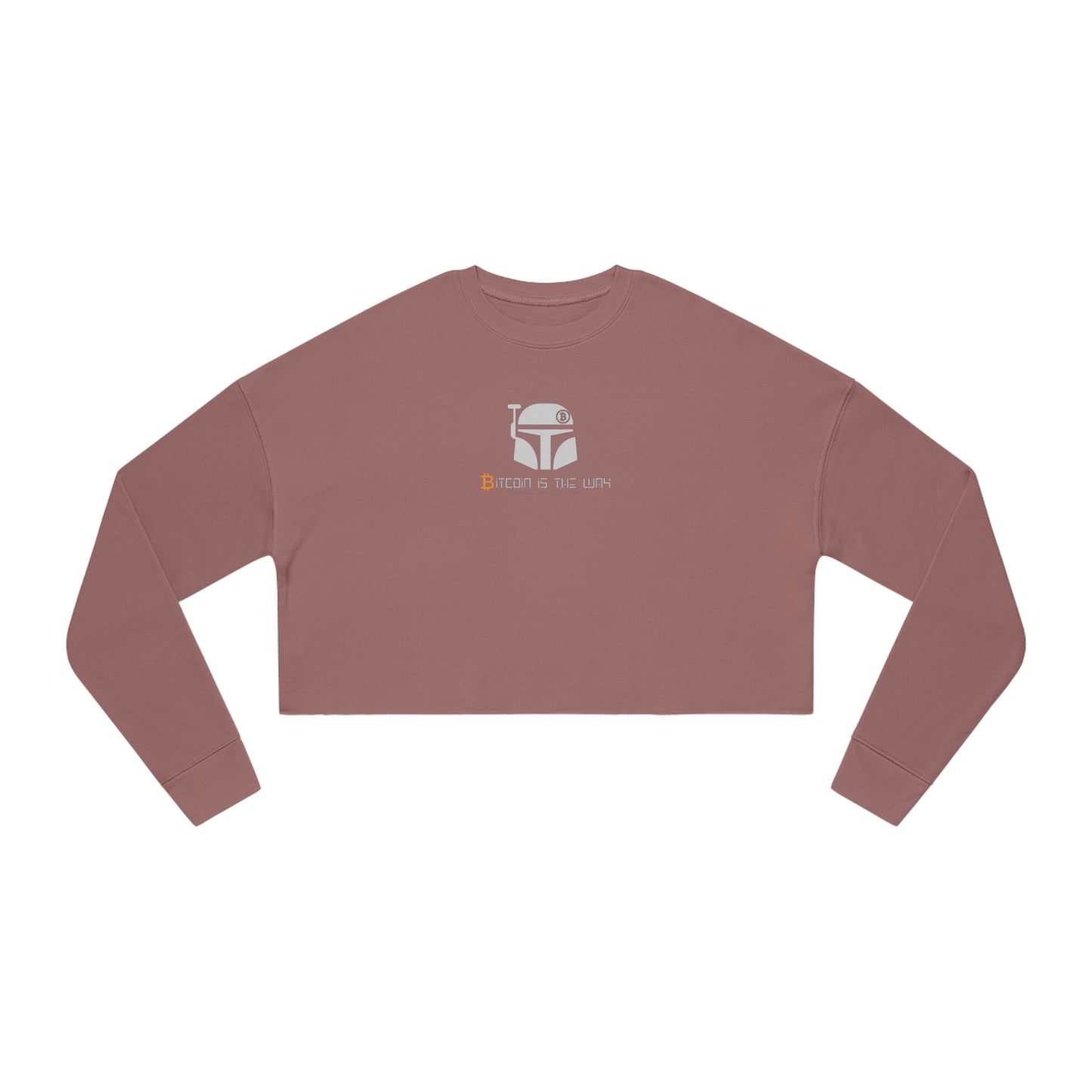 Bitcoin is the Way Women's Cropped Sweatshirt