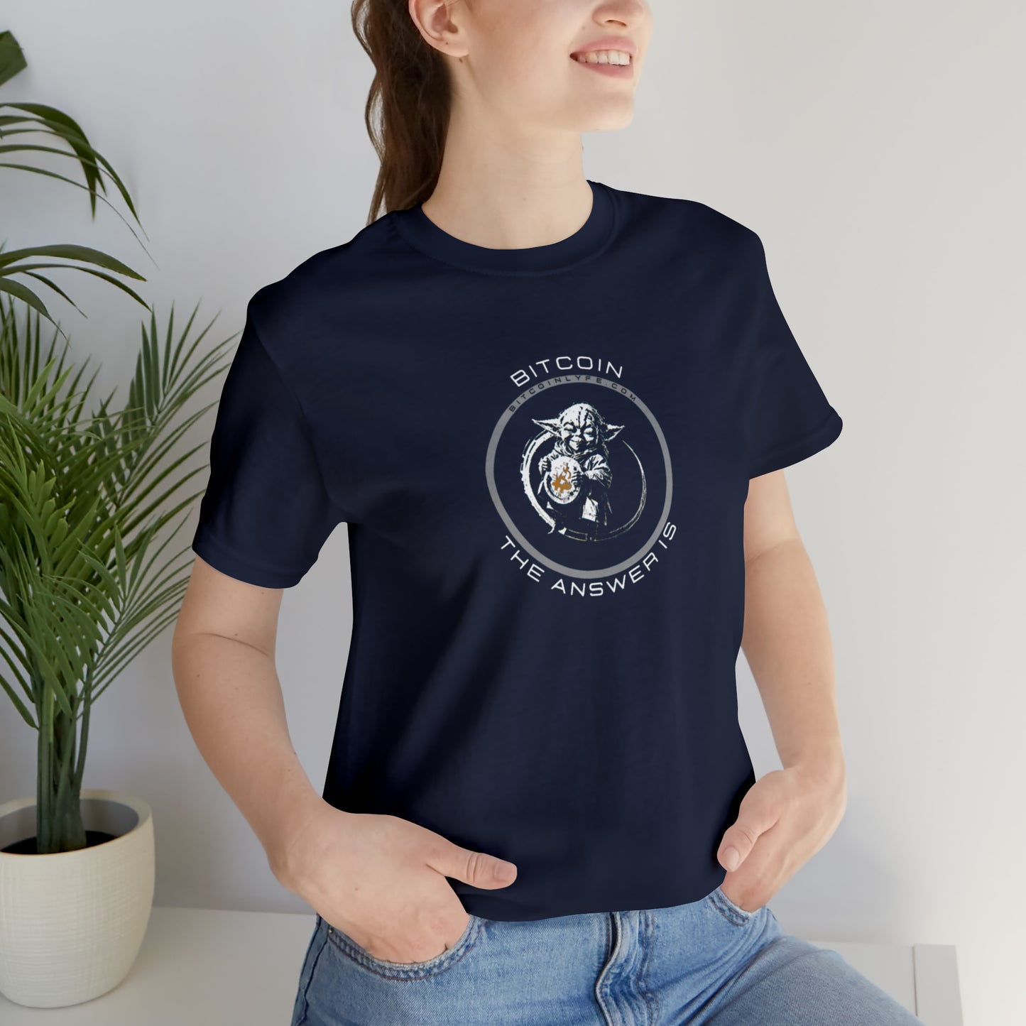 Bitcoin...The Answer Is Short Sleeve T-Shirt