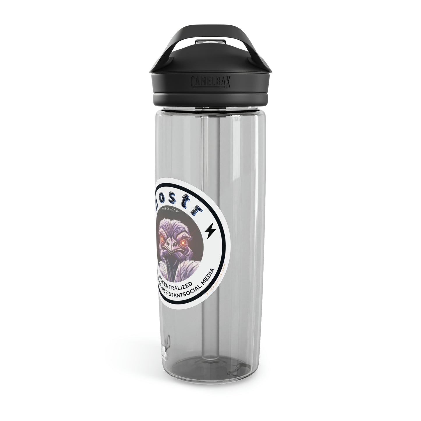 nostr Decentralized Nostrich, CamelBak Eddy® Water Bottle, 20oz\25oz