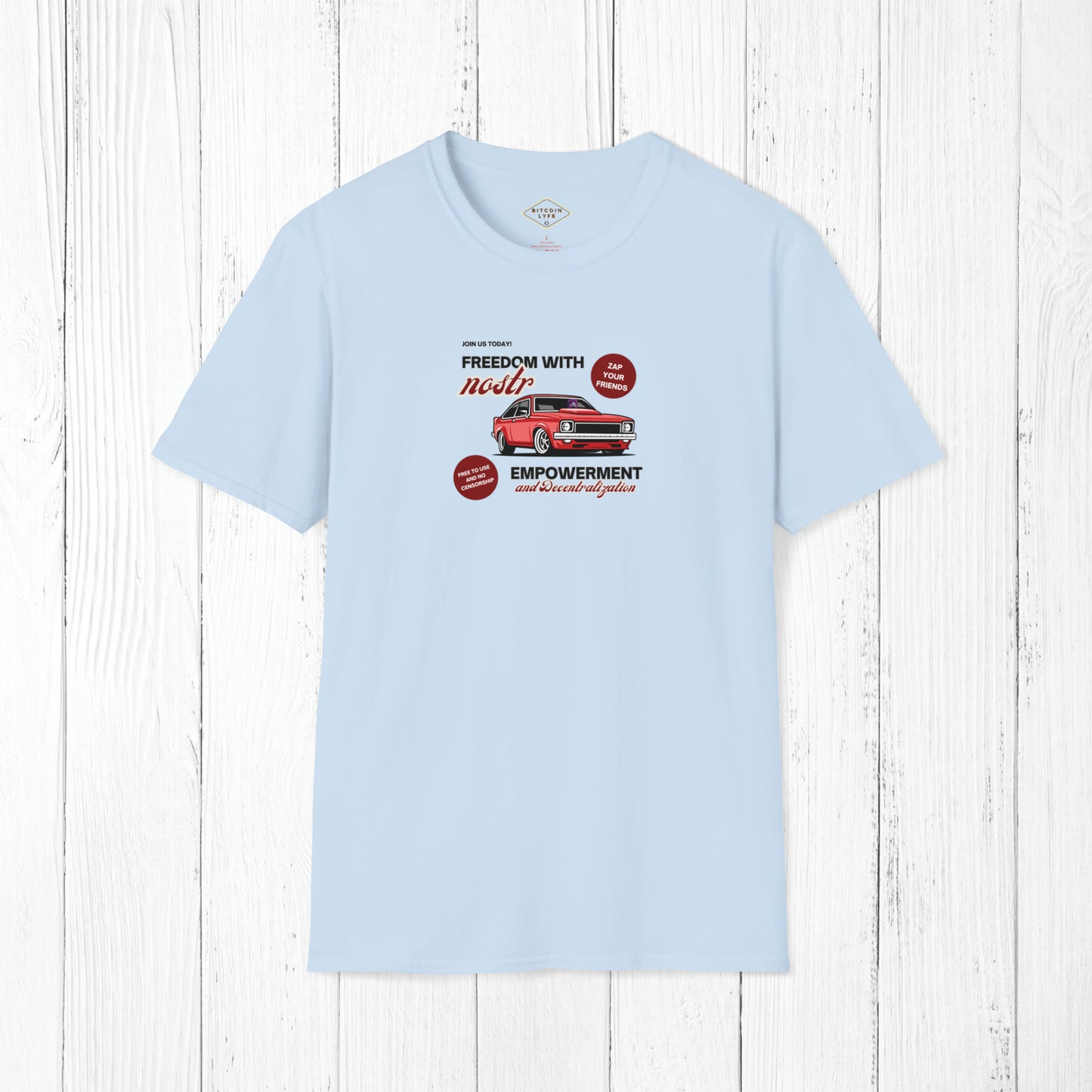nostr Freedom - Classic, T-Shirt