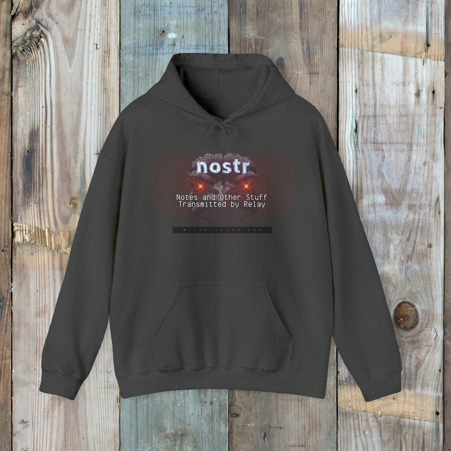 nostr Nostrich Matrix, Hoodie