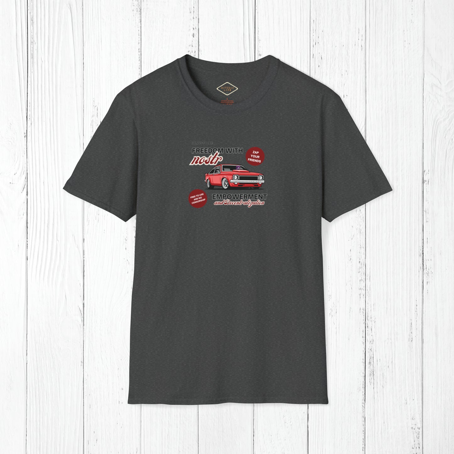 nostr Freedom - Classic, T-Shirt