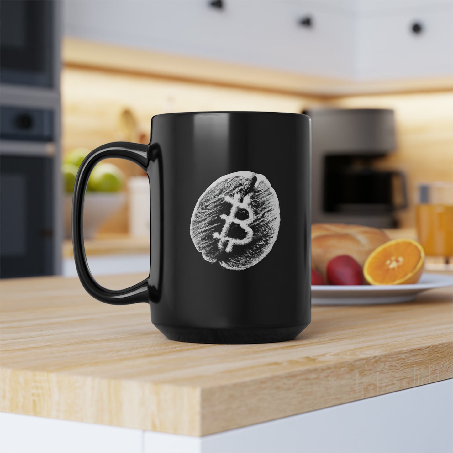 Proof-O-Perk B-Bean Black Mug