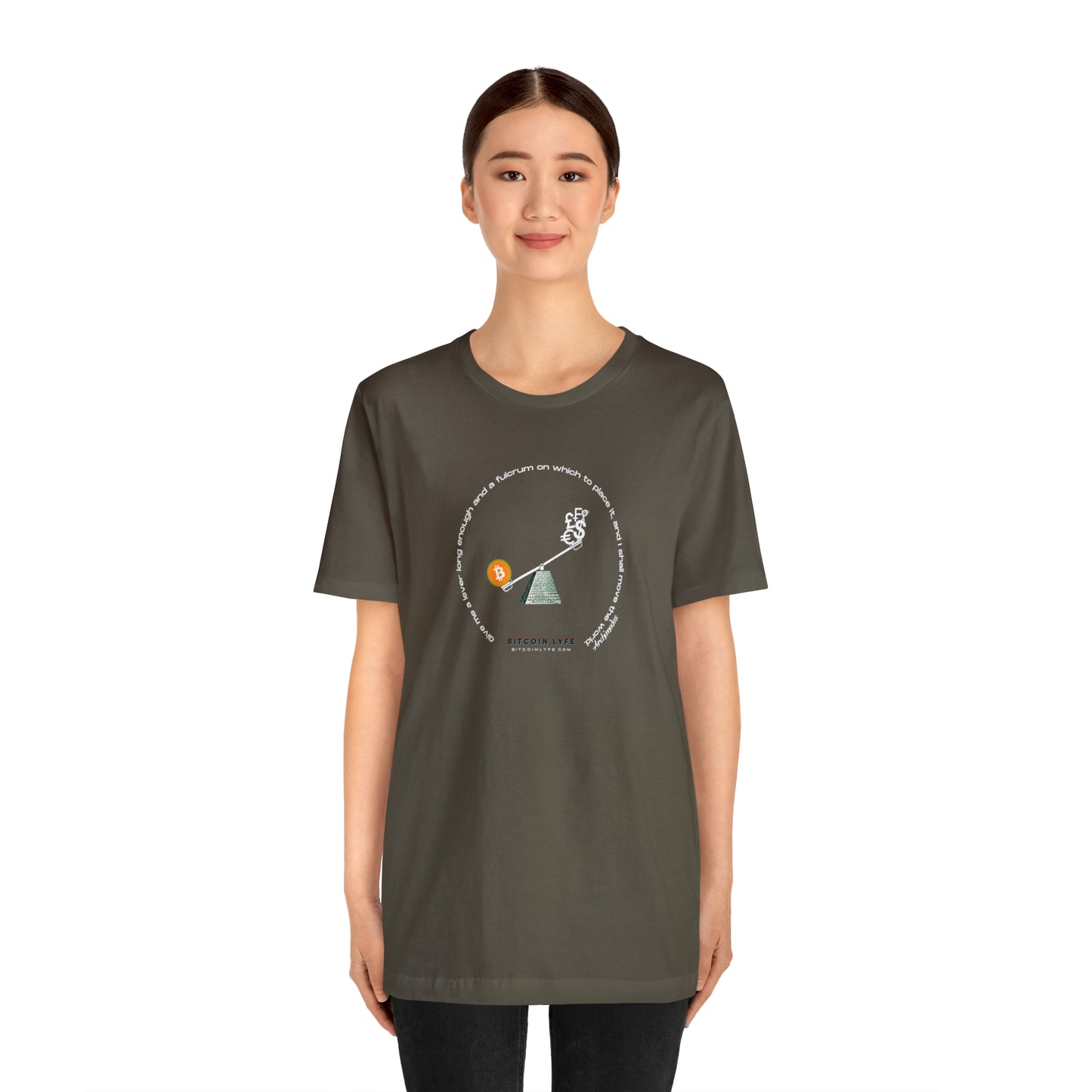 Lever Orange Pill Tee - Front+Back Print