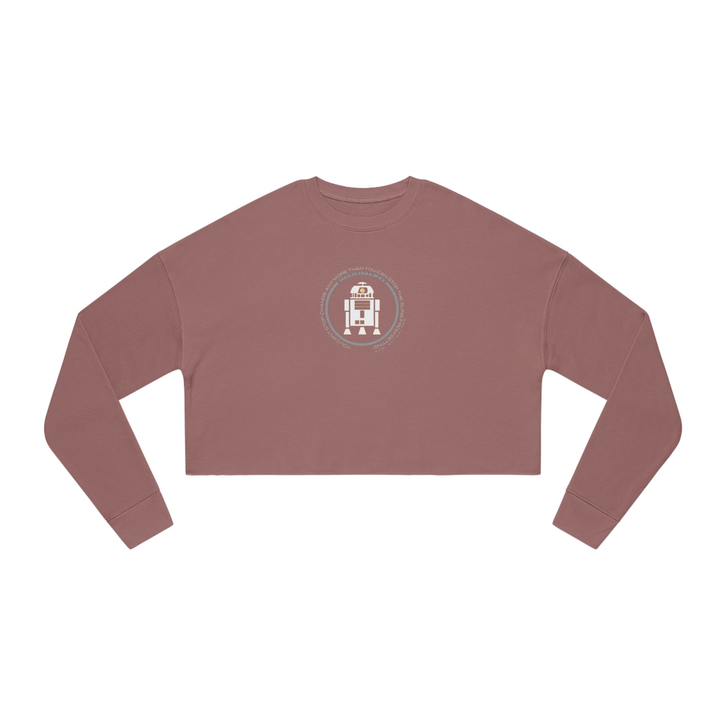 Can't Stop Change Women's Cropped Sweatshirt