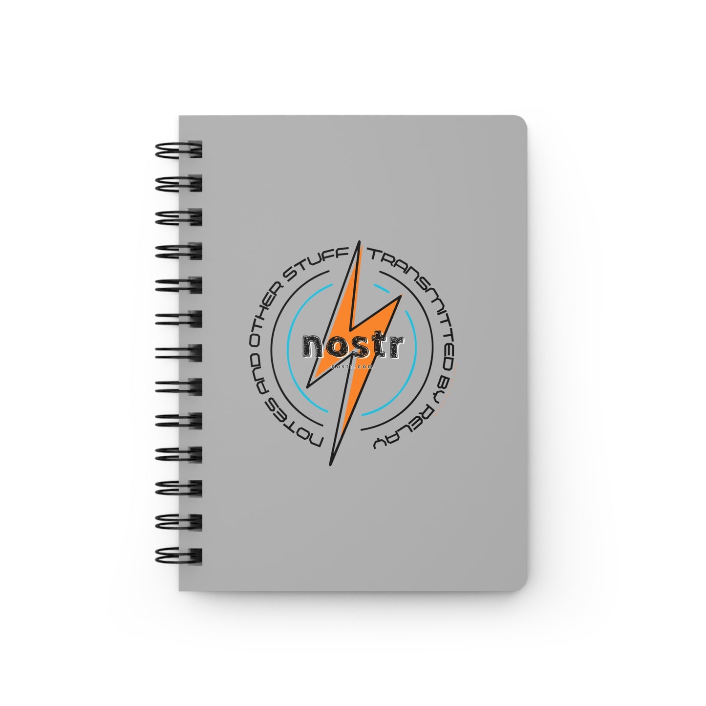 nostr Big Zap Spiral Bound Journal