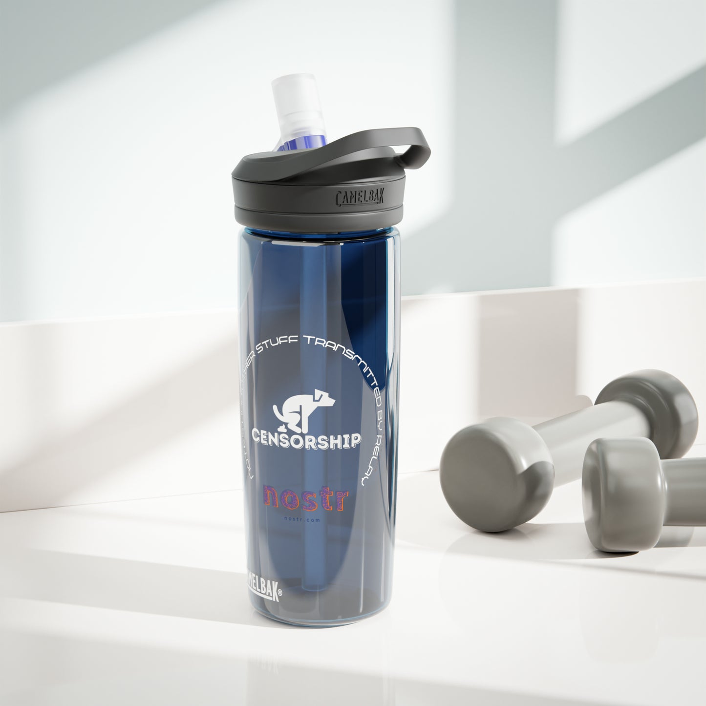 nostr Doggone Censorship, CamelBak Eddy® Water Bottle, 20oz\25oz