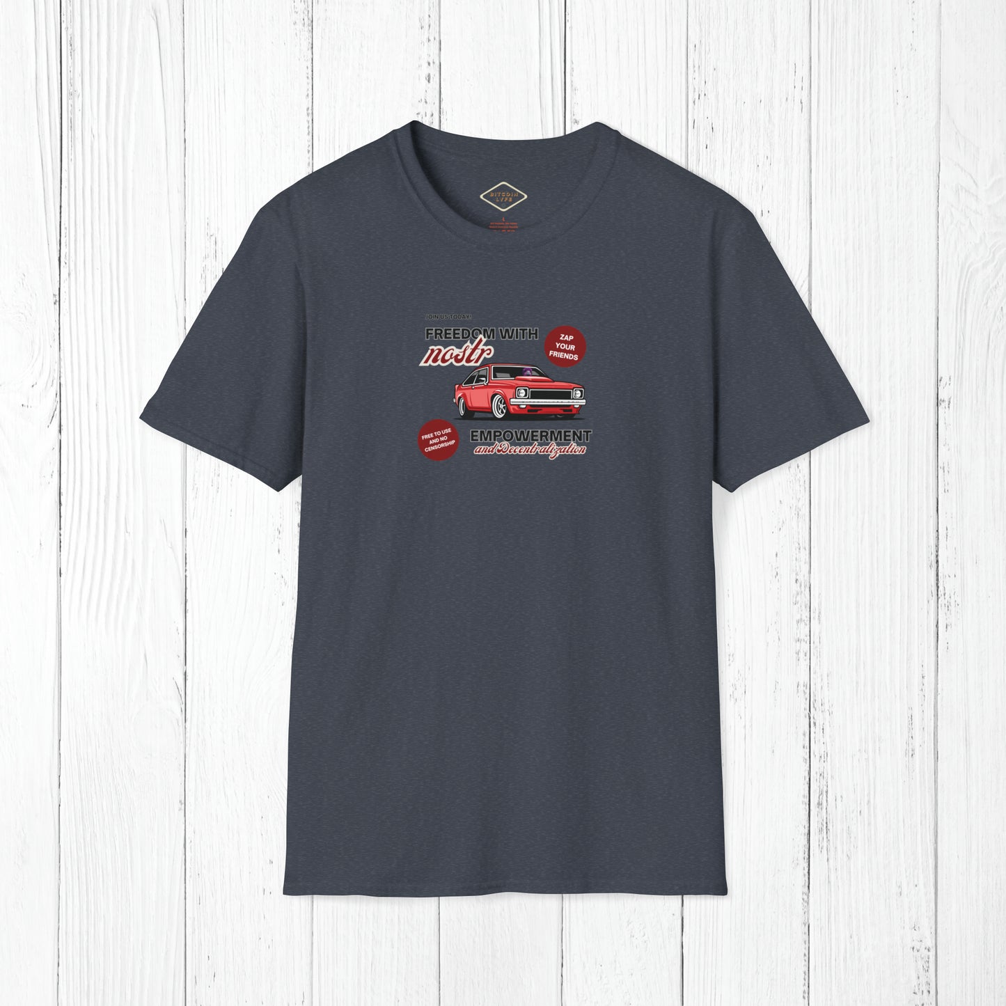 nostr Freedom - Classic, T-Shirt