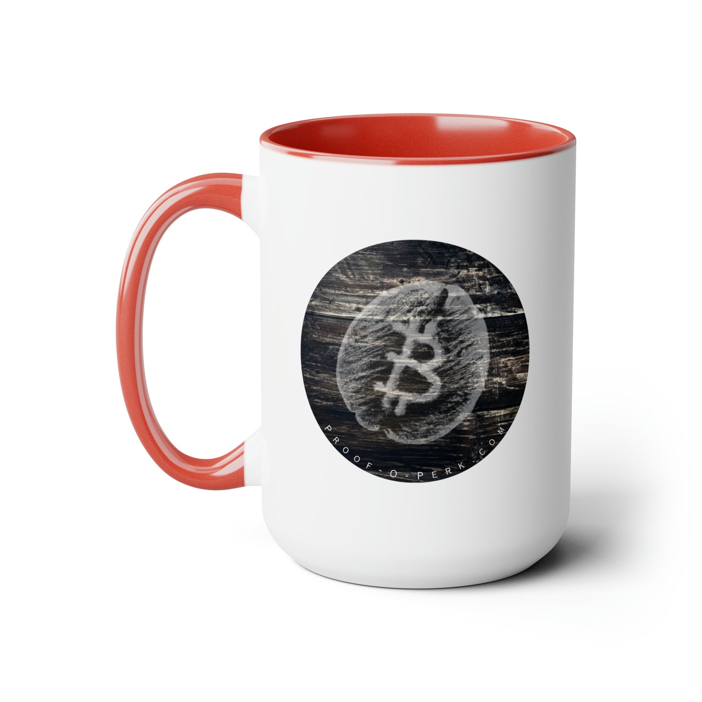 Proof-O-Perk Mug, Woody B-Bean