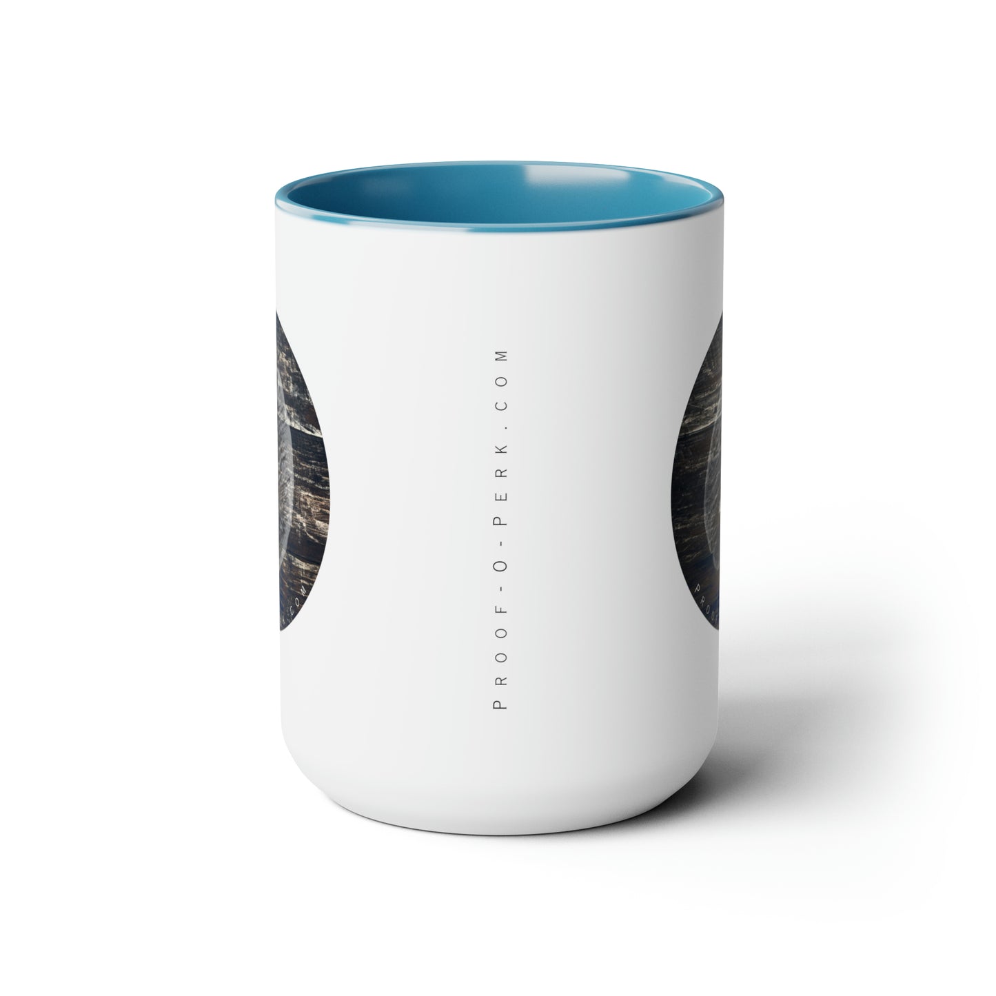 Proof-O-Perk Mug, Woody B-Bean