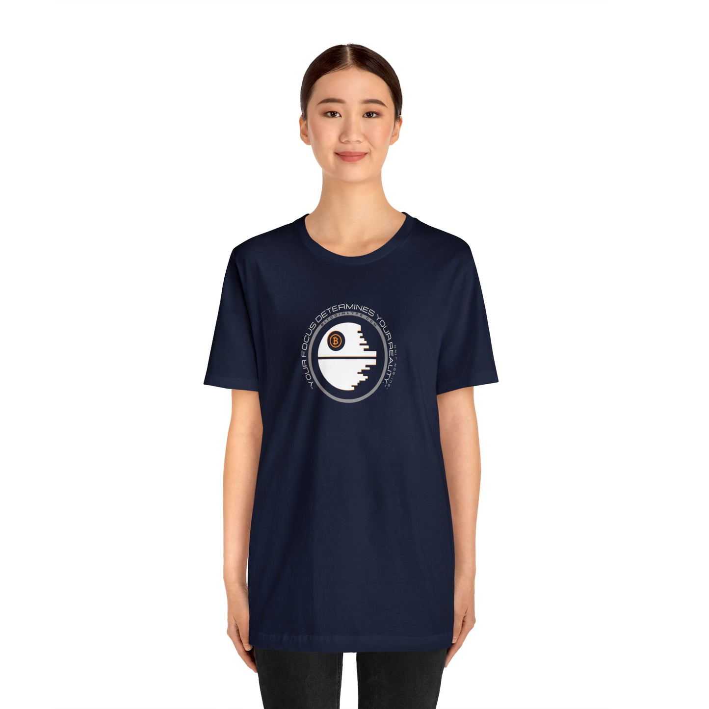 Focus Determines Reality Short Sleeve T-Shirt