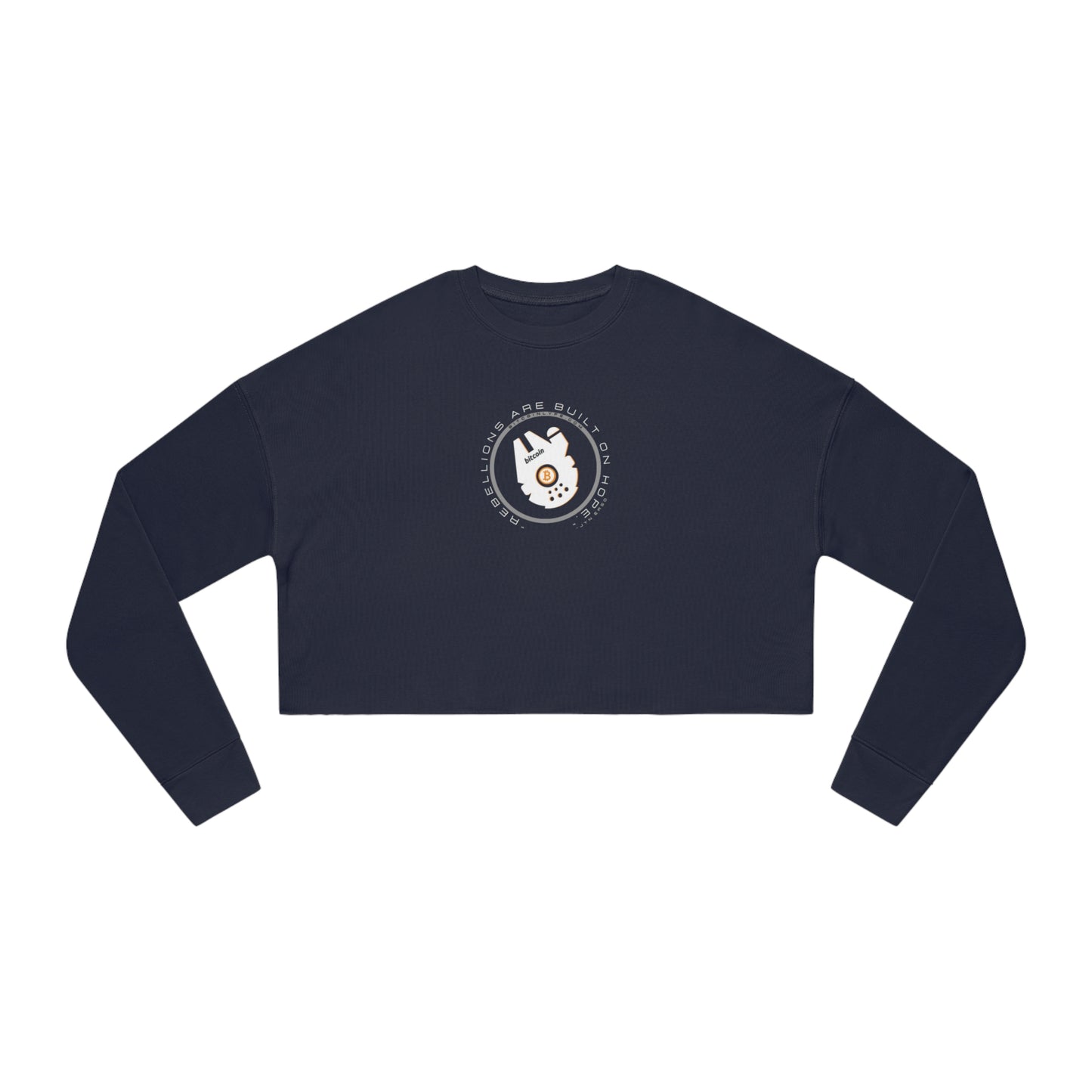 Built on Hope Women's Cropped Sweatshirt