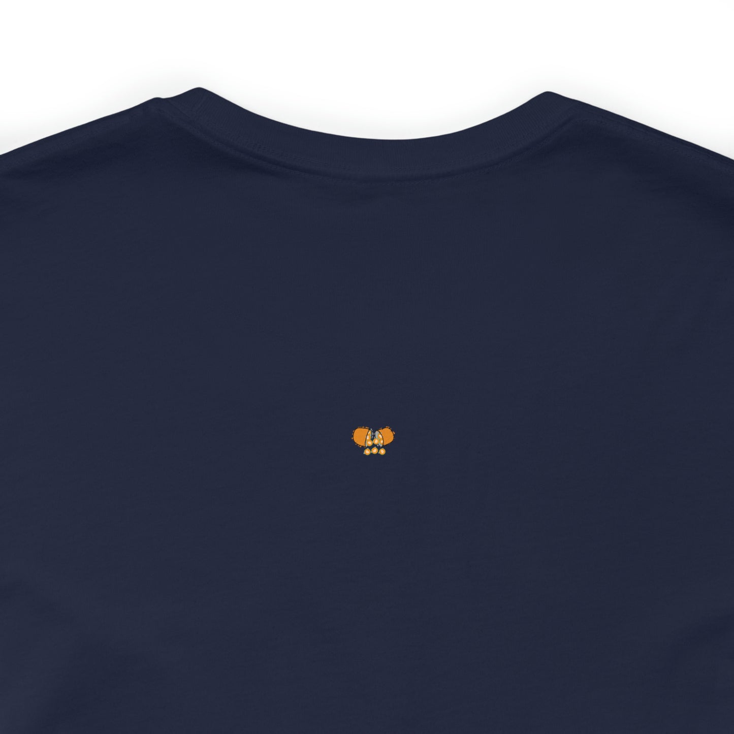 Genius Orange Pill Tee - Front+Back Print