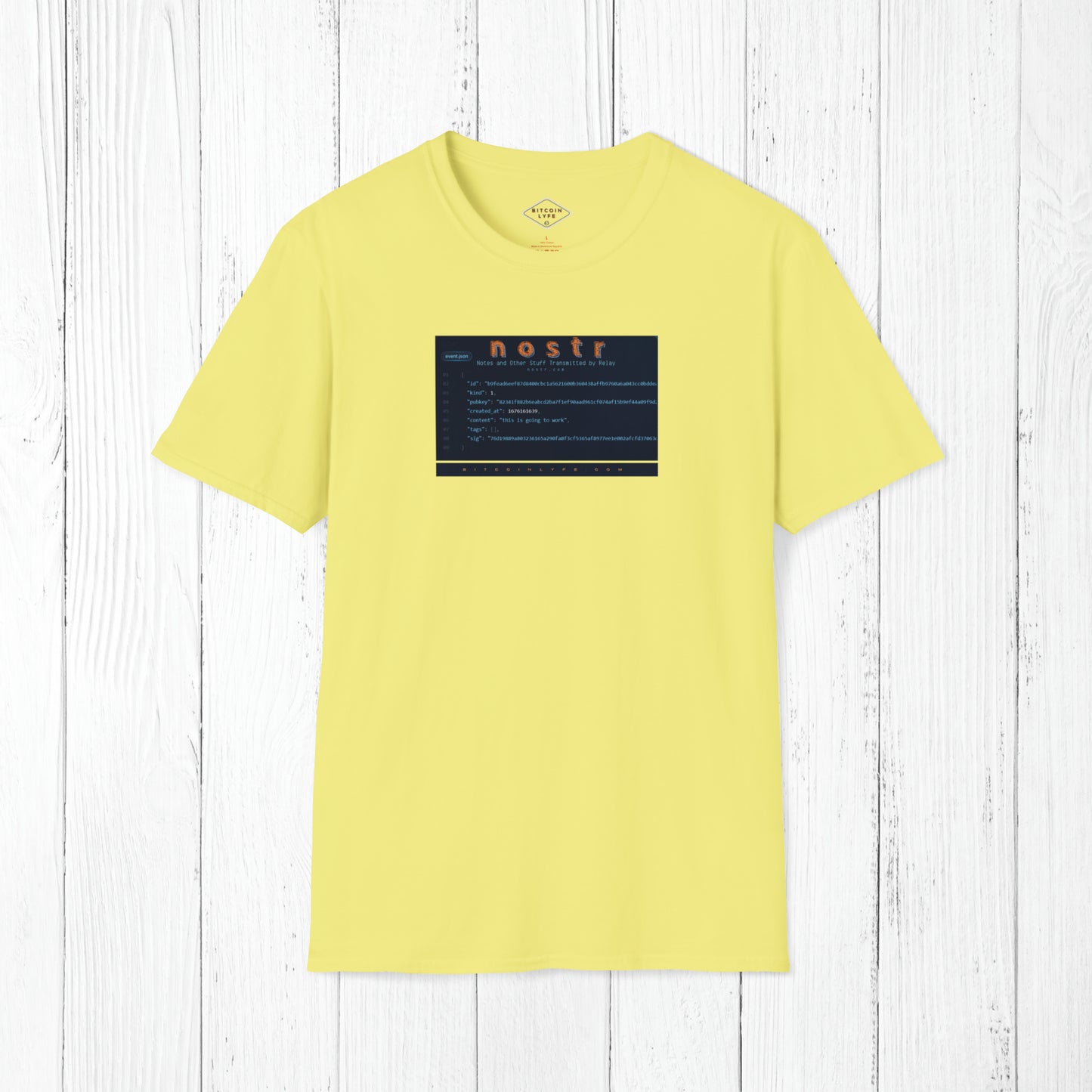nostr is Going to Work, T-Shirt