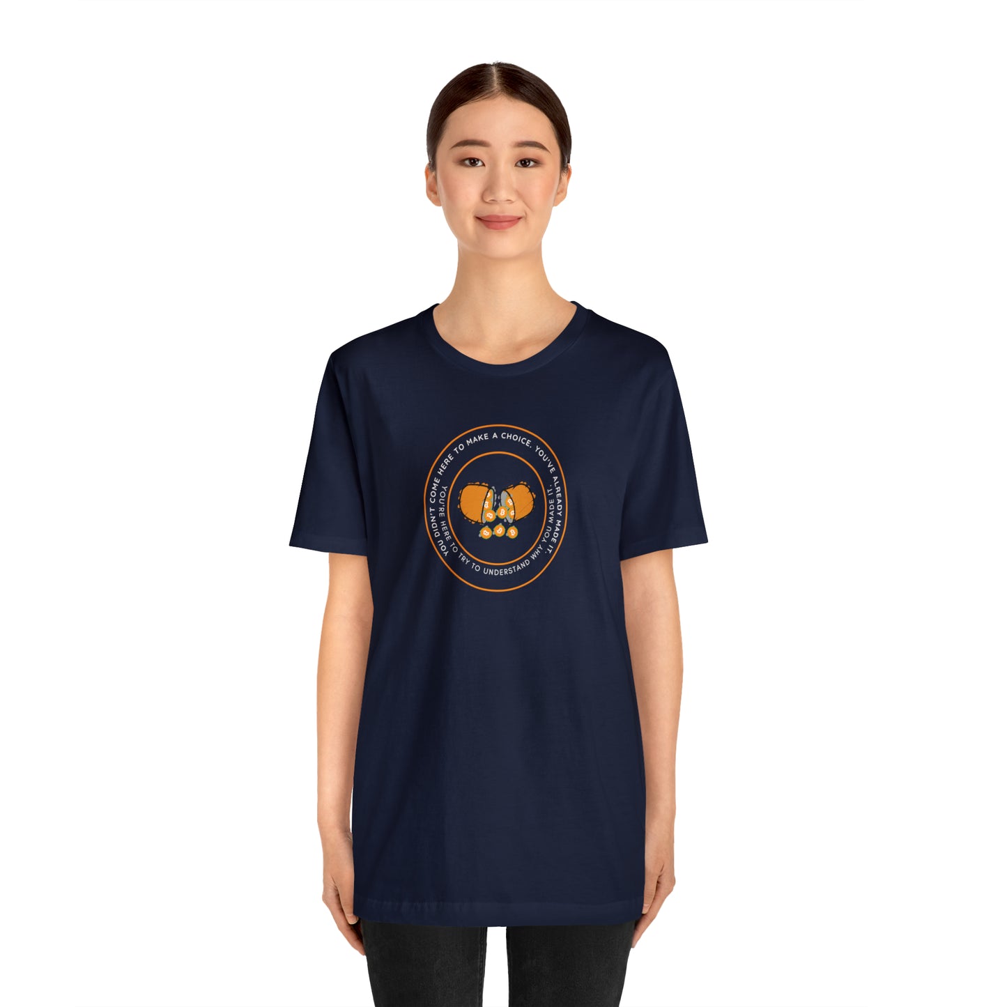 Already Here Orange Pill Tee - Front+Back Print