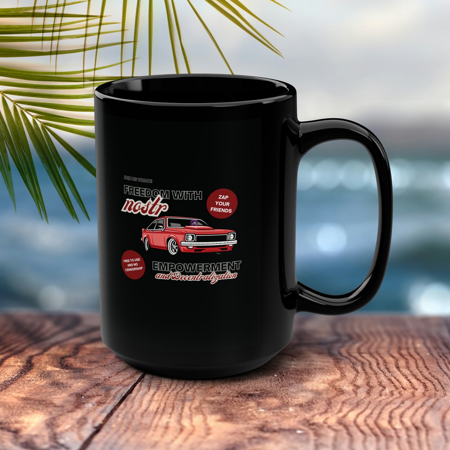 nostr Freedom - Classic, 15oz Mug