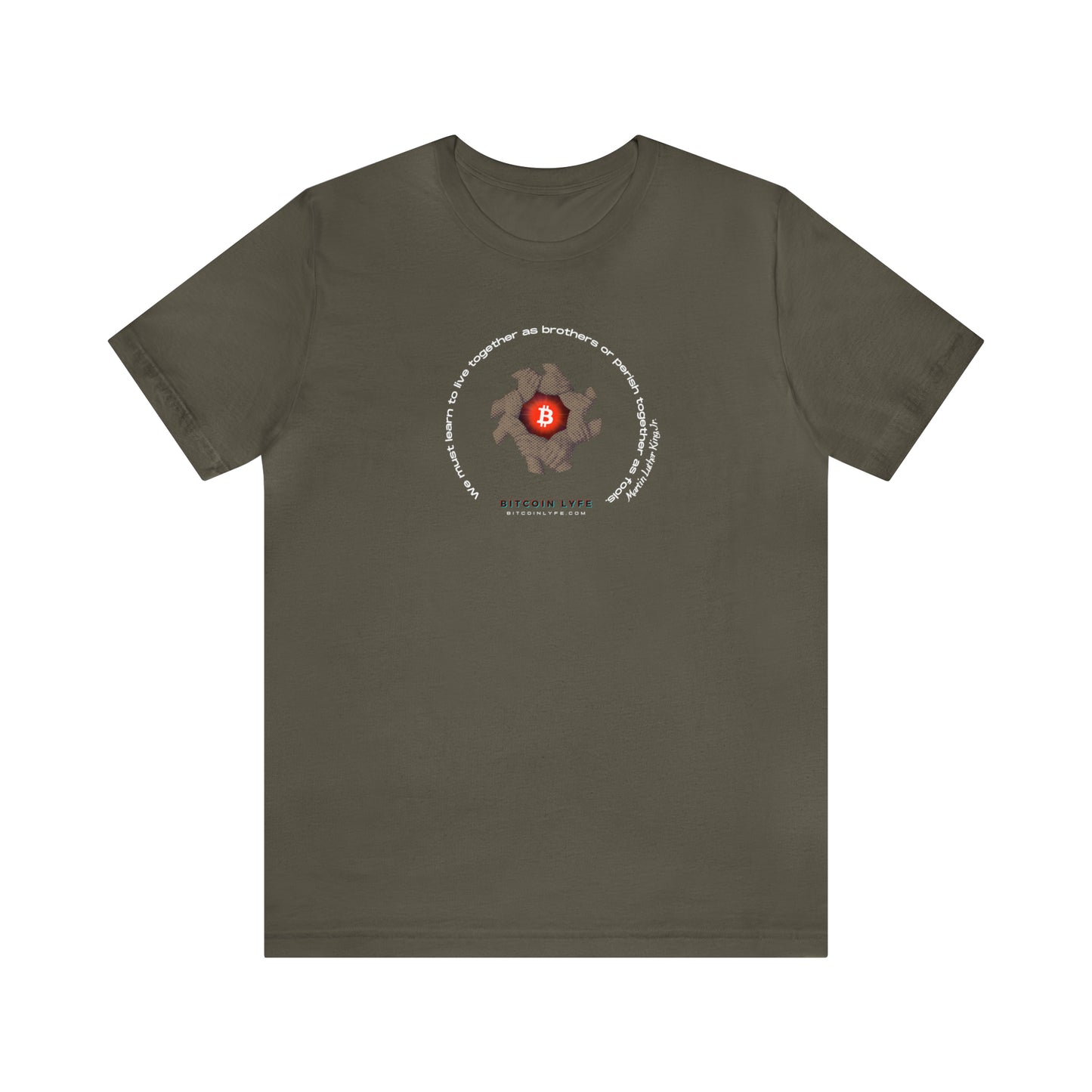 Brothers Orange Pill Tee - Front+Back Print