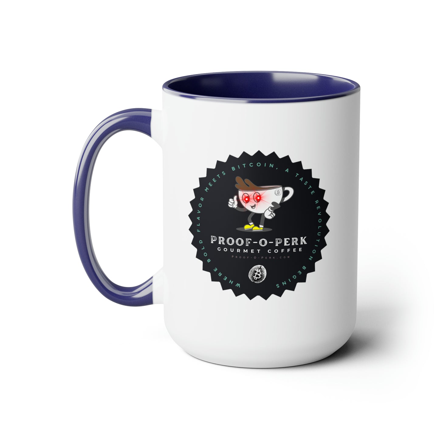 Proof-O-Perk Logo Mug