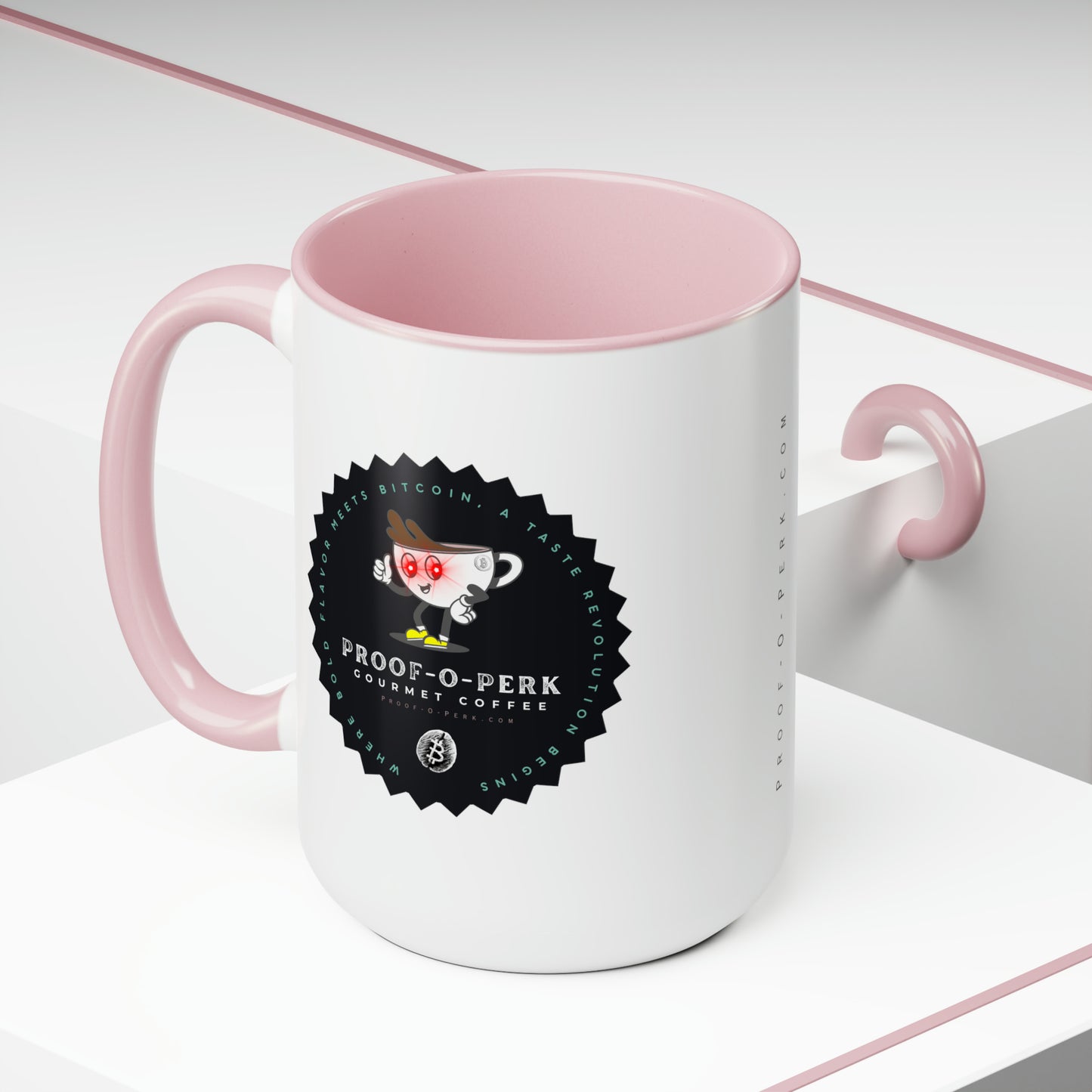 Proof-O-Perk Logo Mug